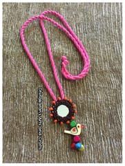 Gulaabo Mirror Neckpiece-(9)
