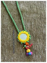 Gulaabo Mirror Neckpiece-(10)