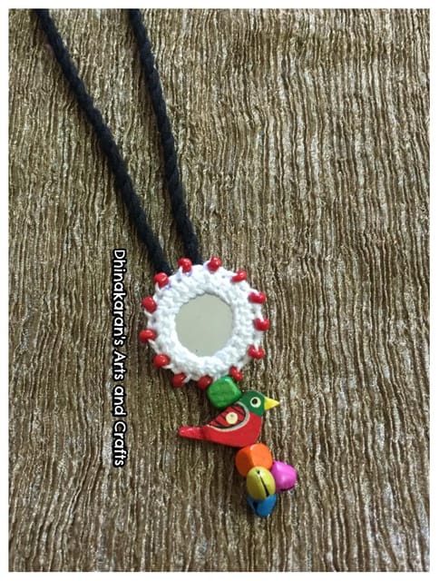 Gulaabo Mirror Neckpiece-(11)