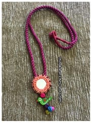 Gulaabo Mirror Neckpiece-(12)