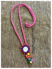 Gulaabo Mirror Neckpiece-(14)