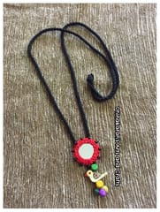 Gulaabo Mirror Neckpiece-(15)