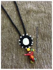 Gulaabo Mirror Neckpiece-(18)