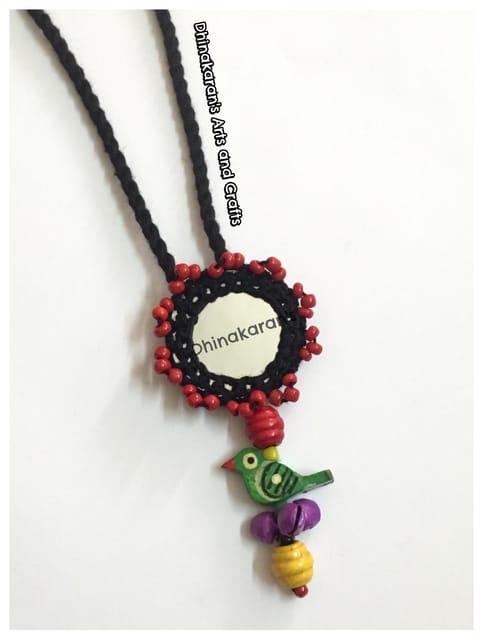 Gulaabo Mirror Neckpiece-(19)