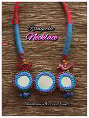Rangeela Mirror Necklace-(1)