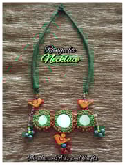 Rangeela Mirror Necklace-(3)
