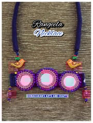 Rangeela Mirror Necklace-(5)