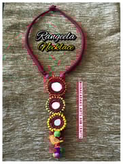 Rangeela Mirror Necklace-(9)