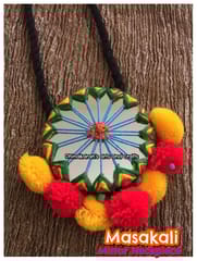 Masakali Big Mirror Neckpiece