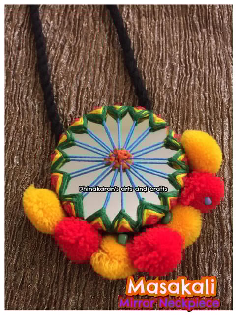 Masakali Big Mirror Neckpiece