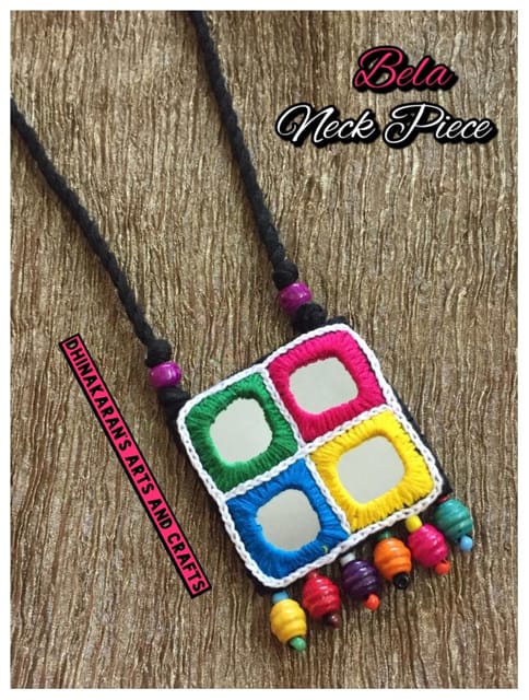 Bela Mirror Neckpiece-(1)