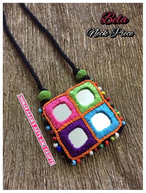 Bela Mirror Neckpiece-(2)
