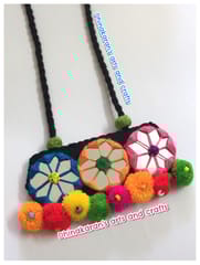 Gulmohar Banjara Kutchwork Neckpiece