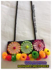 Gulmohar Banjara Kutchwork Neckpiece