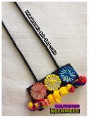 Gulmohar Banjara Kutchwork Neckpiece