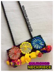 Gulmohar Banjara Kutchwork Neckpiece