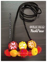 Gulmohar Banjara Kutchwork Neckpiece