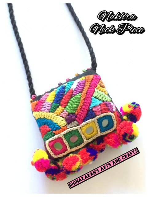 Nakhra Banjara Kutchwork Neckpiece-(1)