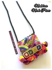 Nakhra Banjara Kutchwork Neckpiece-(1)