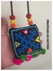 Square Banjara Kutchwork Neckpiece