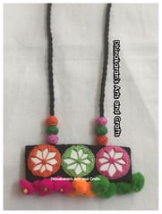 Gulmohar Banjara Kutchwork Neckpiece