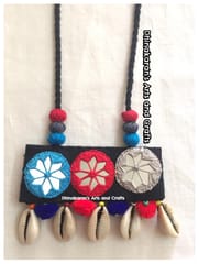 Gulmohar Banjara Kutchwork Neckpiece