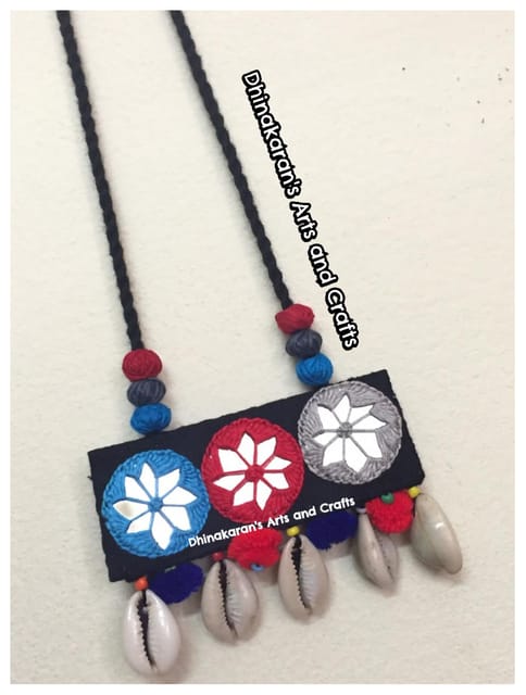 Gulmohar Banjara Kutchwork Neckpiece