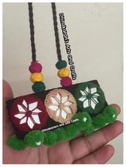 Gulmohar Banjara Kutchwork Neckpiece