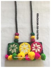 Gulmohar Banjara Kutchwork Neckpiece