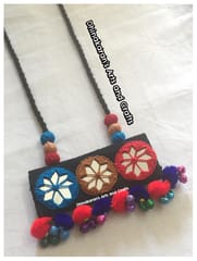 Gulmohar Banjara Kutchwork Neckpiece