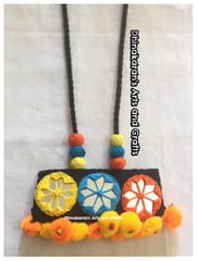 Gulmohar Banjara Kutchwork Neckpiece