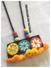 Gulmohar Banjara Kutchwork Neckpiece
