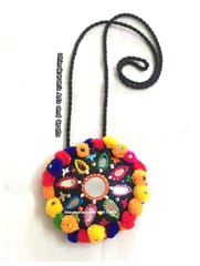 Laddoo Banjara Kutchwork Neckpiece