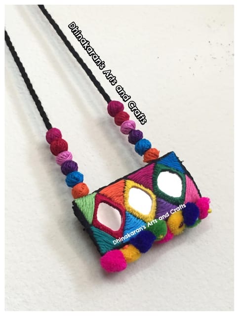 Riwayat Banjara Kutchwork Neckpiece