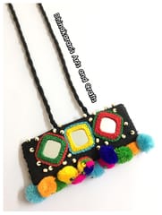 Mad Angles Banjara Kutchwork Neckpiece-(2)