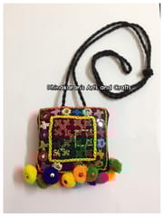 Multicolour Banjara Kutchwork Neckpiece