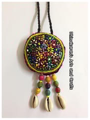 Alice in Wonderland Banjara Kutchwork Neckpiece