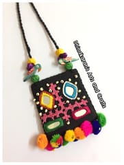 Mandira Banjara Kutchwork Neckpiece