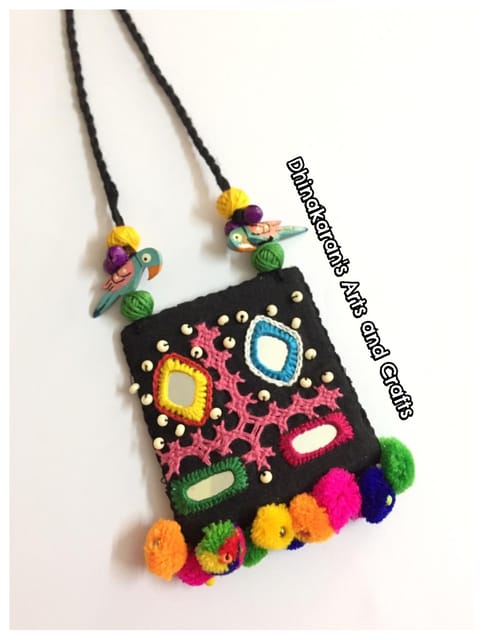 Mandira Banjara Kutchwork Neckpiece