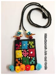 Super Squares Banjara Kutchwork Neckpiece