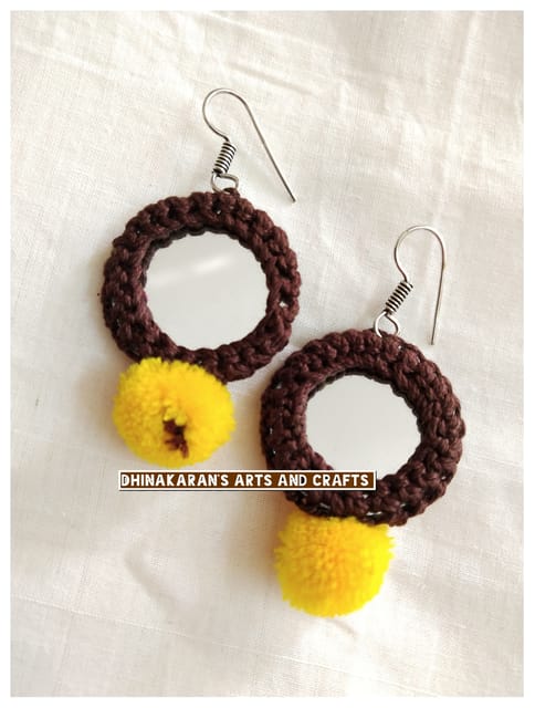 Noor Mirror Earrings-(2)
