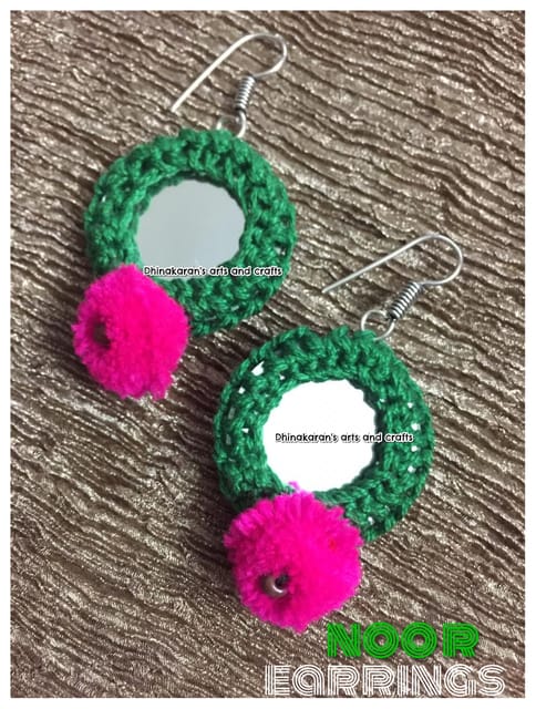 Noor Mirror Earrings-(7)