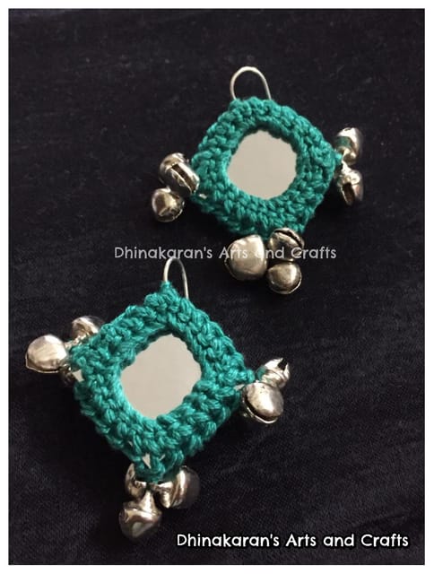 Mini Nazaqat Mirror Earrings-(1)