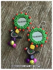 Gulaabo Mirror Earrings-(30)