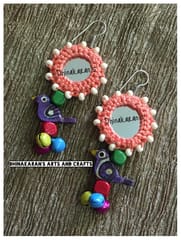 Gulaabo Mirror Earrings-(31)