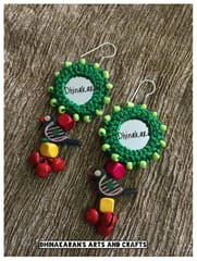 Gulaabo Mirror Earrings-(35)