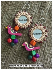 Gulaabo Mirror Earrings-(36)