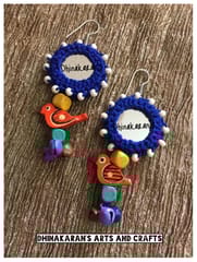 Gulaabo Mirror Earrings-(41)