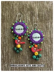 Gulaabo Mirror Earrings-(28)