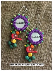 Gulaabo Mirror Earrings-(28)